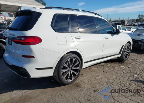 2021 BMW X7 M50I z USA, uszkodzony, nr VIN 5UXCX6C04M9F16694